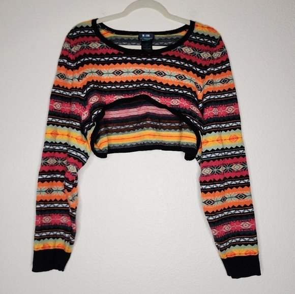 Anthropologie Maeve Abstract Shrug Sweater 3X - Picture 5 of 8